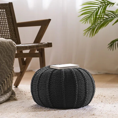 Phelan Upholstered Pouf | Wayfair North America