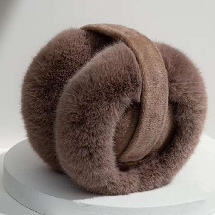 1pc Unisex One Size Plush Thickened Ear Warmer For Autumn & Winter | SHEIN