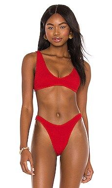 Bond Eye Scout Bikini Top in Baywatch Red from Revolve.com | Revolve Clothing (Global)