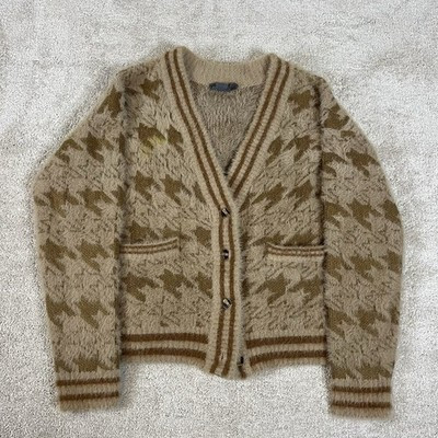 Anthropologie Cardigan Womens Fuzzy Size Small | eBay US