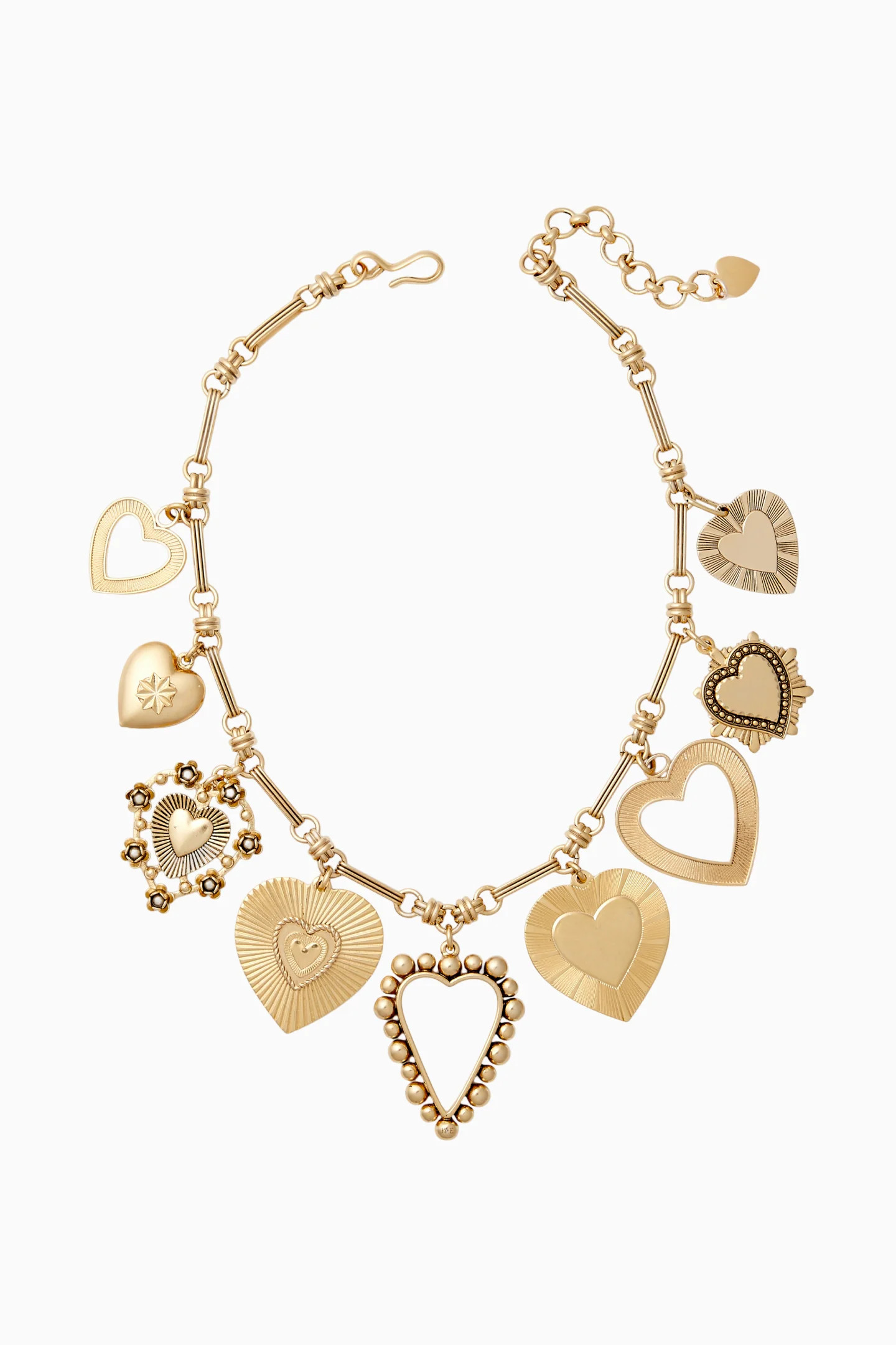 Brinker+Eliza Queen Of Hearts Necklace | LoveShackFancy