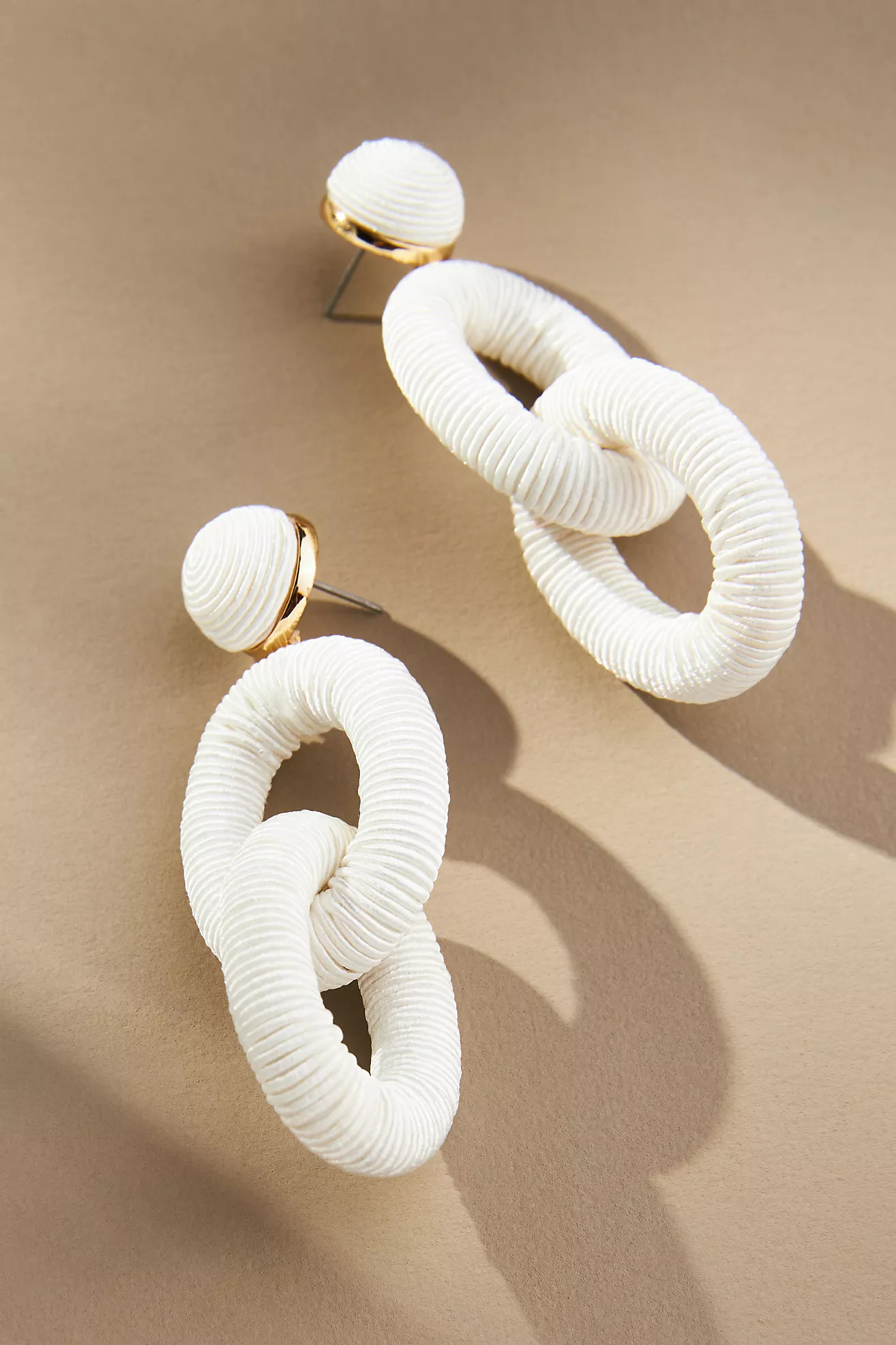 BaubleBar Threaded Drop Earrings | Anthropologie (US)