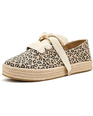 TOMS Women's Carolina Lace-Up Espadrille | Amazon (US)