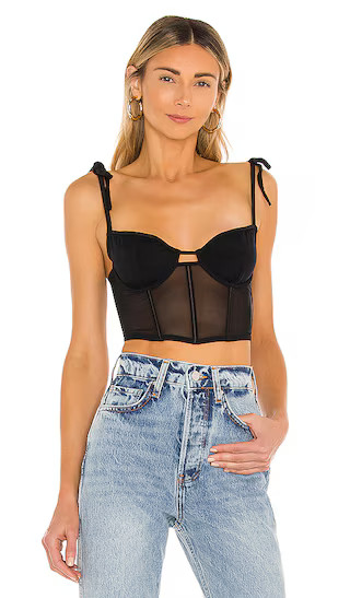 Femme Bustier in Black | Revolve Clothing (Global)