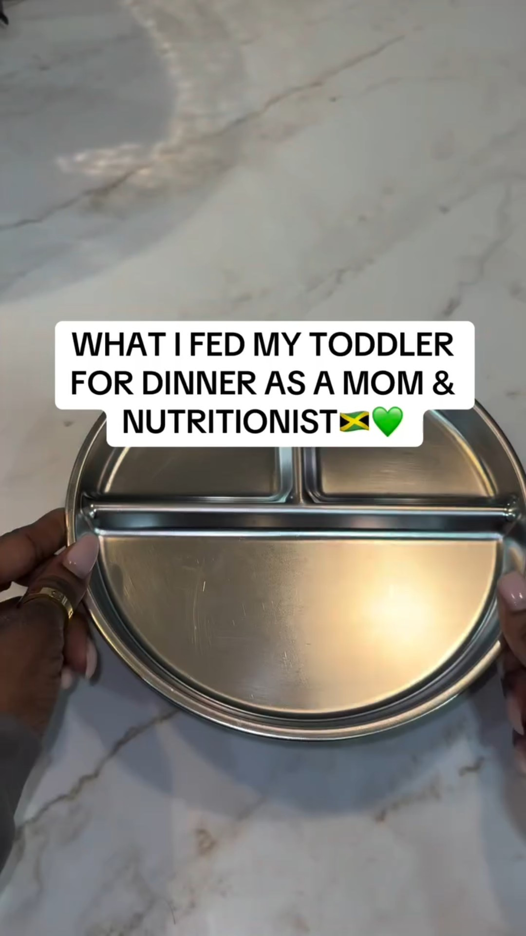 Here’s what I fed my toddler for dinner as a Mom & Nutritionist who focuses on Whole Foods: Jamaican Food Edition!🇯🇲💚

Would your toddler eat this?👀 Comment below what’s their favorite cultural dish? 💚

#toddlerdinner #wholefoodsdiet #healthydinnerideas #jamaicanfoodie #pickyeaters
