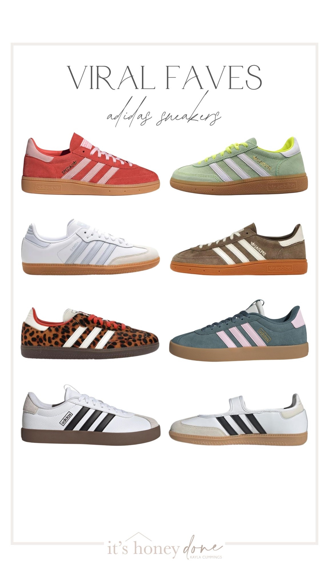 I just ordered a couple pairs of @adidas Spezials and I can totally see why they are viral! I would just suggest going down a half size for a better fit! 

#LTKgrwm #LTKootd