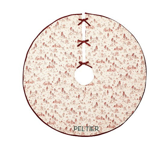 Chris Loves Julia Tree Skirt | Pottery Barn Kids