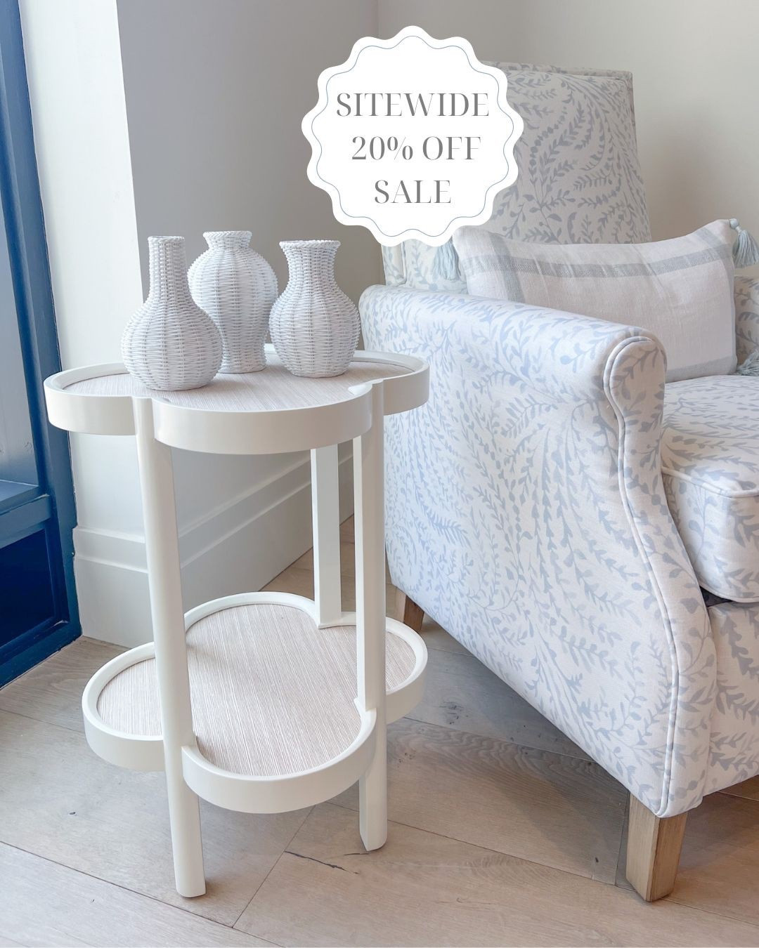 This Eden Martini Table has been one of my favorites for years and it's currently 20% off during Srena & Lily’s sitewide sale.
- 
serena and lily furniture, serena and lily side tables, coastal home decor, coastal style, living room side tables, accent tables, white martini table, drink table, living room furniture, white side table, beach house furniture, living room decor, sitting room decor, nursery recliner, coastal recliner, serena and lily pillows, blue & white pillow covers, lumbar pillows, nursery decor

#LTKSaleAlert #LTKHome