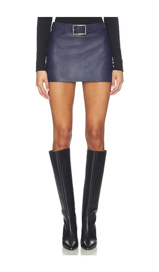 Nakedvice x REVOLVE The Martha Skirt in Navy. - size S | Revolve Clothing (Global)