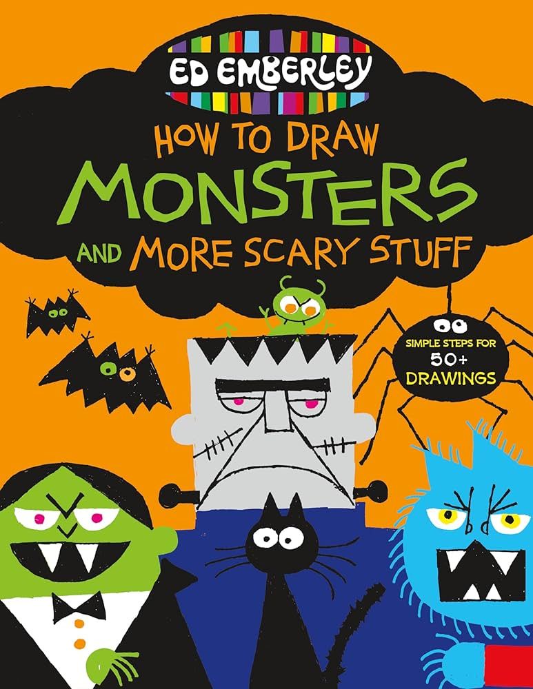 Ed Emberley's How to Draw Monsters and More Scary Stuff (Ed Emberley's Drawing Book Of...) | Amazon (US)