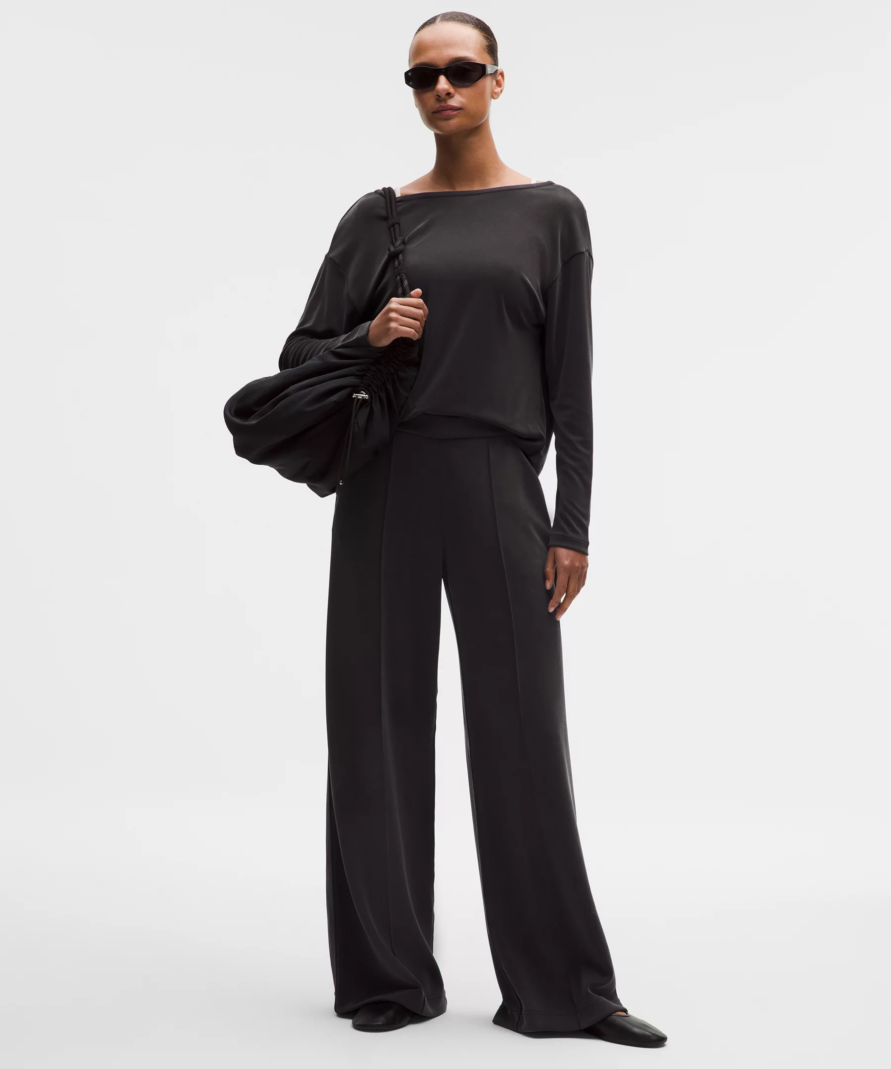 Softstreme Pintuck High-Rise Wide-Leg Pant | Lululemon (US)