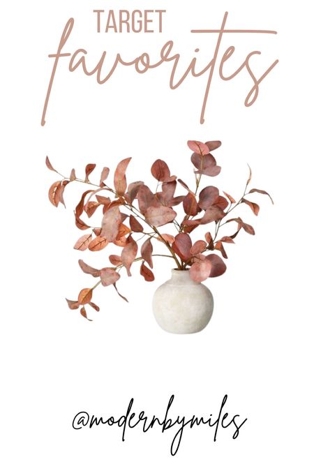 This new arrival from Hearth & Hand at Target is a winner - amazing reviews and perfect centerpiece for your dining table, or island, or any empty corner!

#targetfinds #fauxpottedplant #affordabledecor #falldecor #fall #magnolia #rustedeucalyptus #fauxplants 

#LTKhome #LTKunder50 #LTKSeasonal
