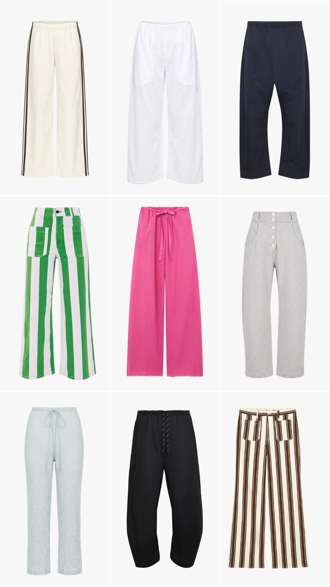 Pants to wear in August 

 