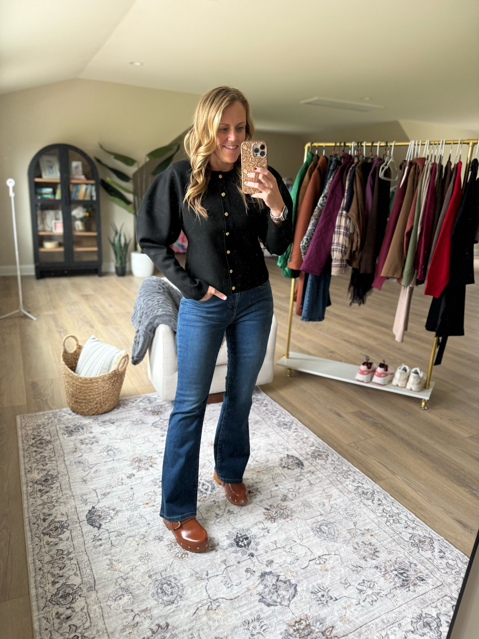 Walmart 
Walmart new arrivals
Walmart fall outfits 
Fall outfits 
Sweater 
Denim 

Everything fits TTS