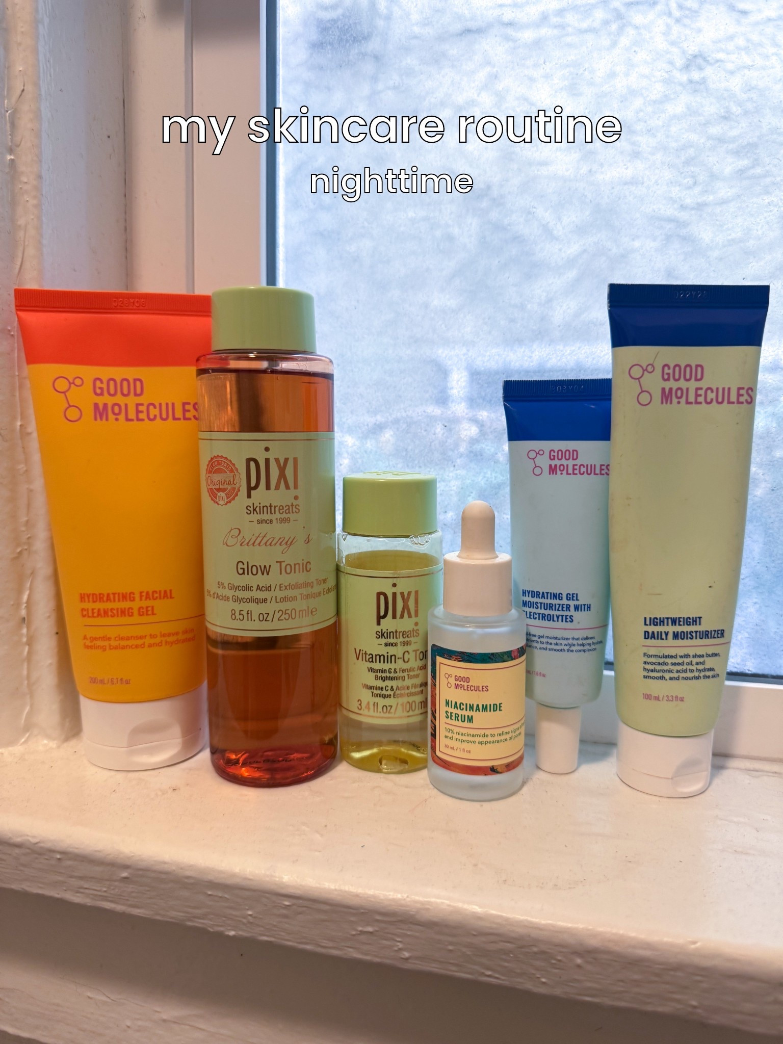 my nighttime skincare routine 🧼

i love good molecules! it’s the best affordable skincare brand that’s still good for your skin! 

#LTKBeauty #LTKselfcare