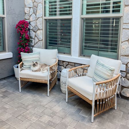 Insane patio furniture sale on these cuties! They’re less than $200 each and are so so cute! Perfect for spring and summer patio hangs! 

#LTKSeasonal #LTKhome #LTKSpringSale