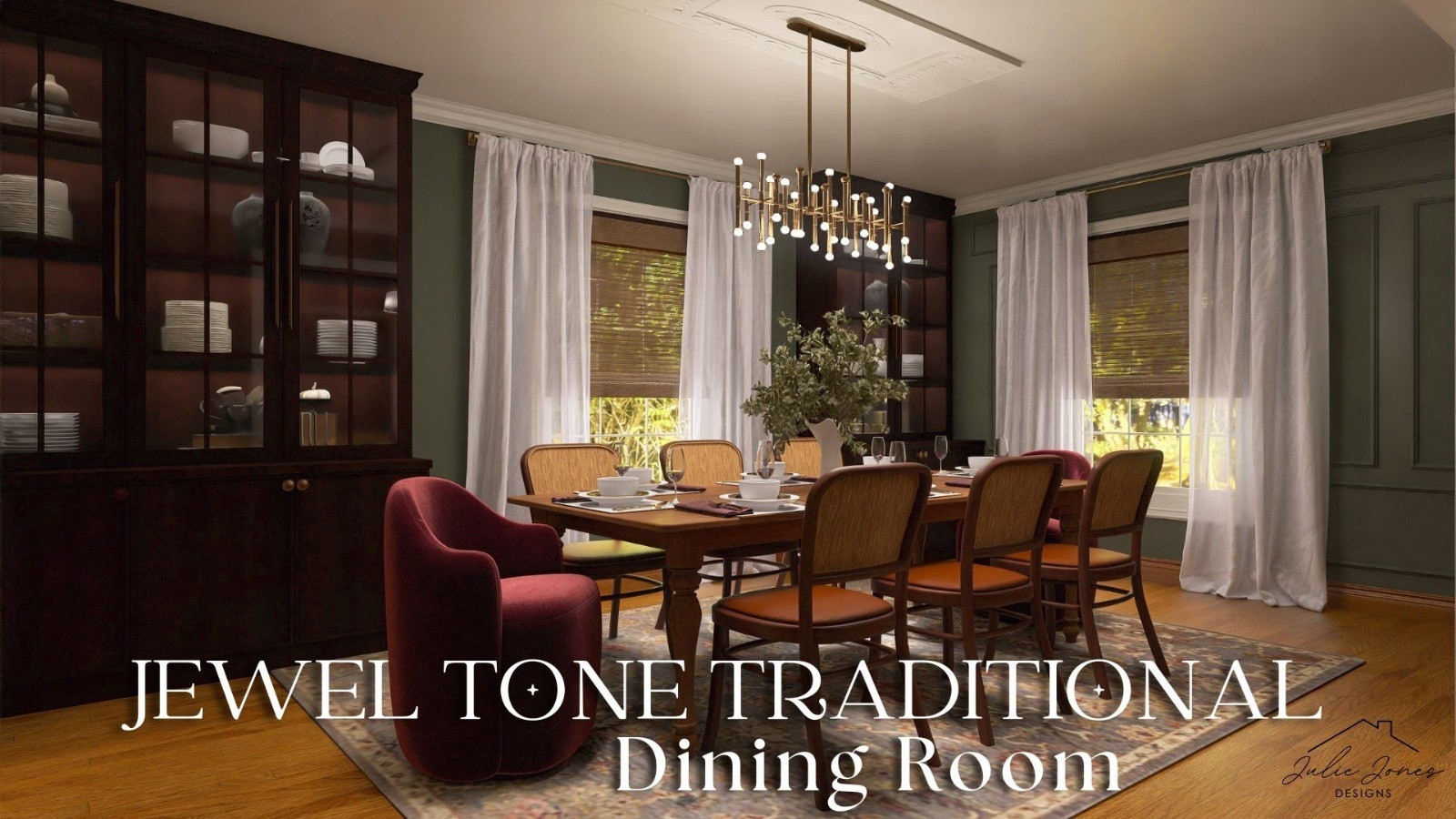 Designed by Jackie
Jewel Tone Traditional Dining Room

#LTKHoliday #LTKHome #LTKmomlife