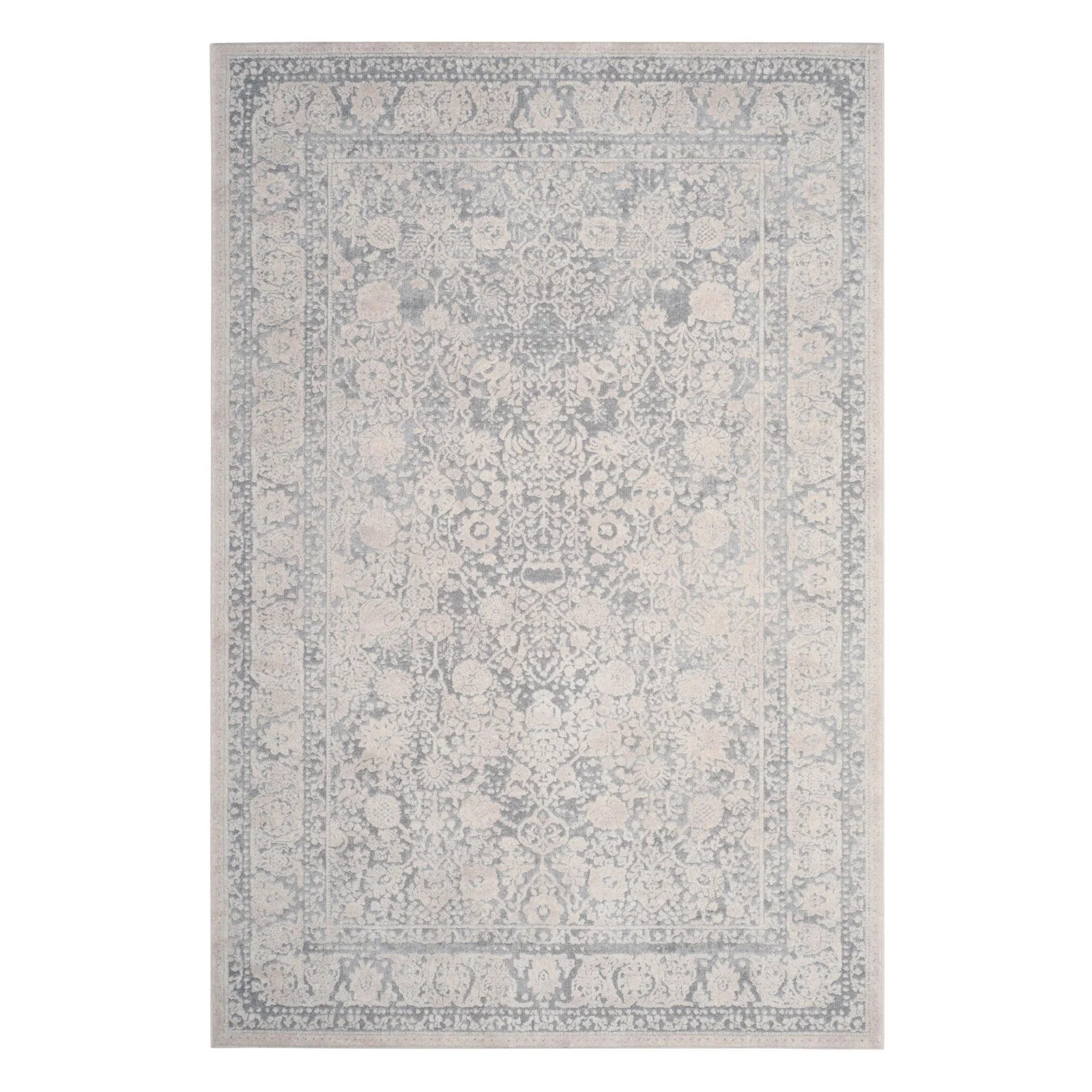 SAFAVIEH Reflection Lynna Traditional Area Rug, Light Grey/Cream, 8' x 10' | Walmart (US)