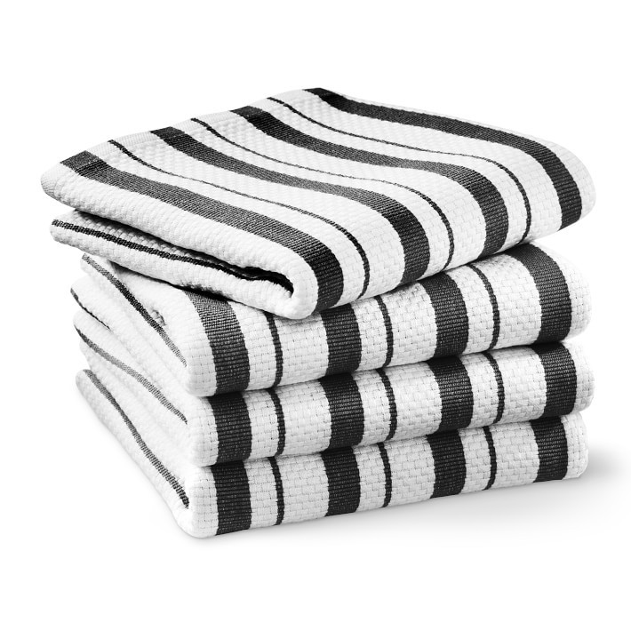 Williams Sonoma Classic Stripe Towels, Set of 4 | Williams-Sonoma