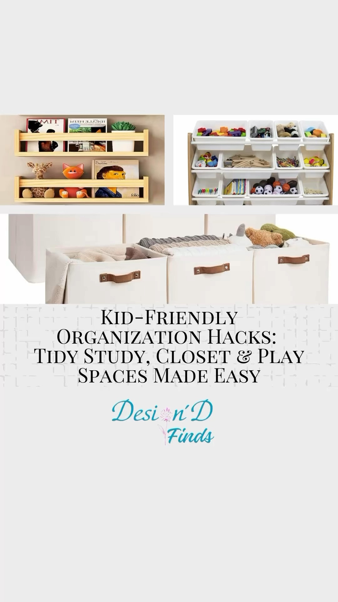 Organizing kids’ spaces doesn’t have to be a chore! From study areas to closets and play spaces, I found everything you need to keep things tidy—and it’s all on sale today! Perfect for creating stress-free spaces for your little ones.👧🏽🧒🏼

#organizationhacks #kidsorganization #home #amazondeals 

#LTKSaleAlert #LTKKids #LTKHome