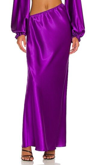 Fedra Skirt in Purple | Revolve Clothing (Global)