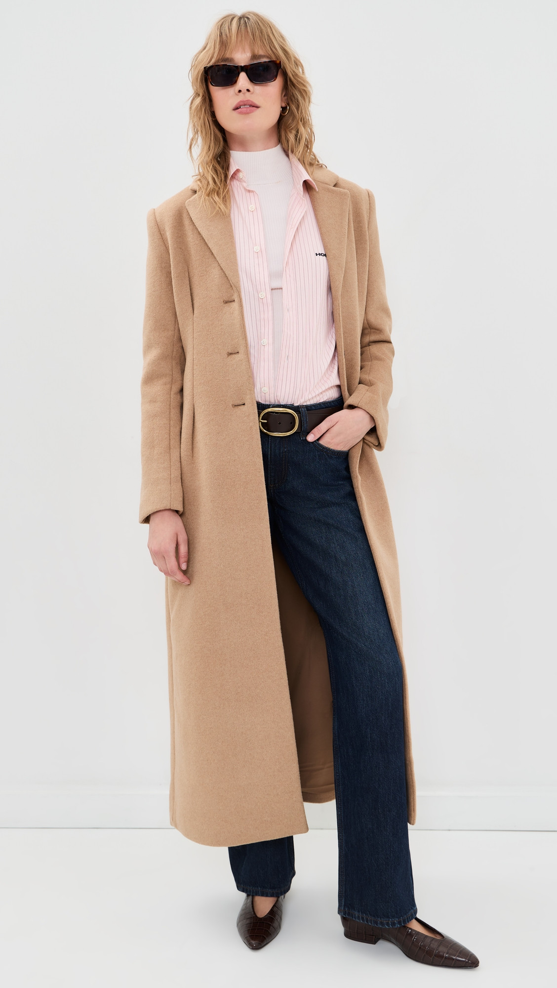 Favorite Daughter The Metropolitan Coat Camel L | Shopbop