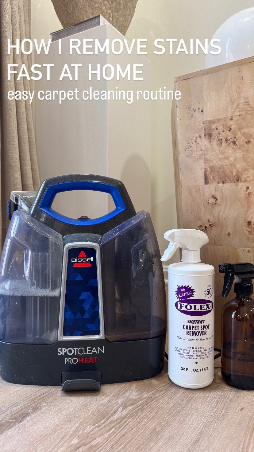 This saved my couch (and my sanity). It lifts stains, dirt, and spills without heavy scrubbing, making it ideal for couches, rugs, and high-traffic areas. Easy to use, space-saving, and effective. #LTKHome #CleaningHacks #HomeEssentials #CarpetCleaner #HomeCleaning #CleanHome #HomeFinds #EverydayEssentials #CleaningRoutine #AmazonHome

#LTKmomlife #LTKHome #LTKdayinmylife