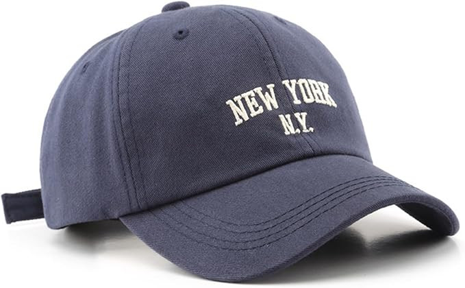 New York Baseball Hat for Women Adjustable Embroidery 100% Cotton Trucker Hats Classic Vintage Ba... | Amazon (US)