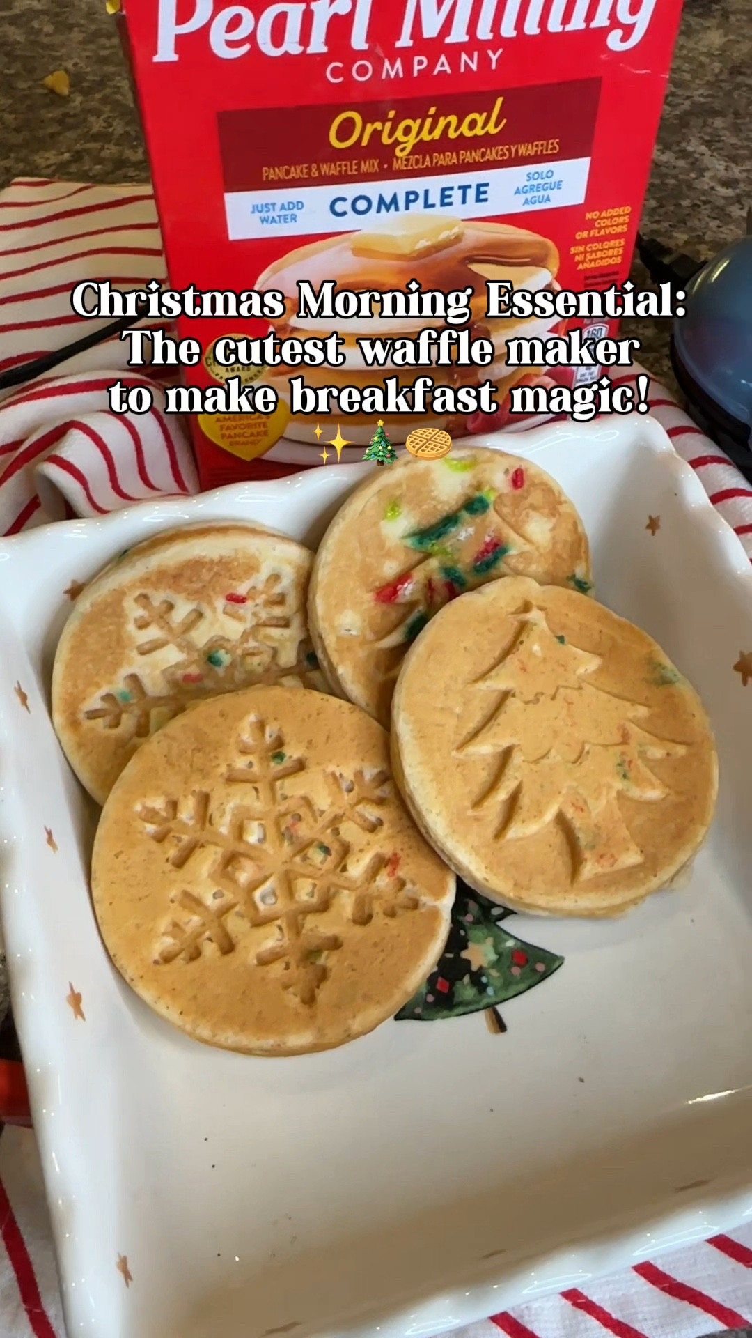 Start your Christmas morning with the cutest waffles ever! 🧇✨ This waffle maker is a holiday breakfast game-changer—festive, easy to use, and perfect for family fun. Shop it now and make your mornings extra magical! 🎄❄️

#LTKHoliday #ChristmasBreakfast #WaffleMakerMagic #CozyMornings

#LTKWatchNow #LTKKids #LTKHoliday