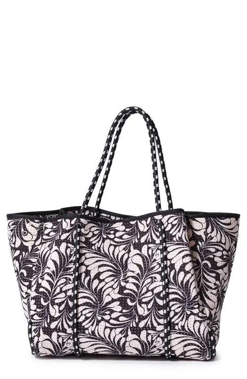 POP UPS BRAND Everyday Neoprene Tote in Palm Black at Nordstrom | Nordstrom