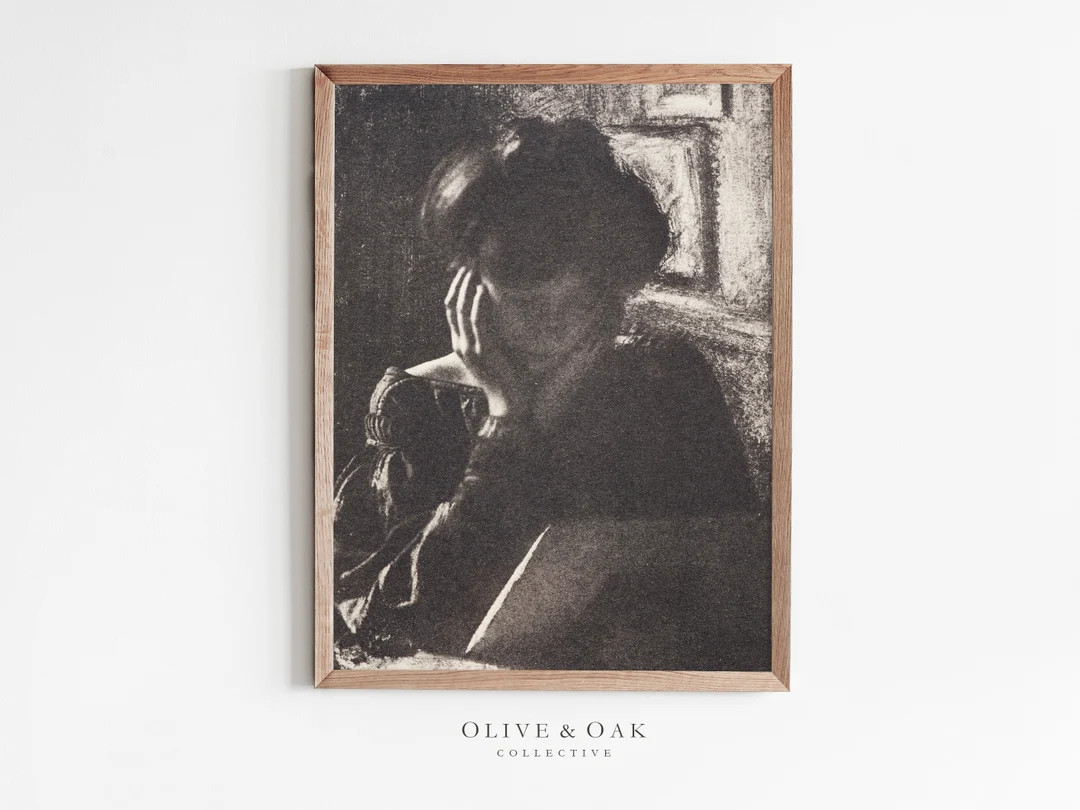 Vintage Portrait Drawing / Sketch Portrait of Woman Digital PRINTABLE / #226 | Etsy (US)