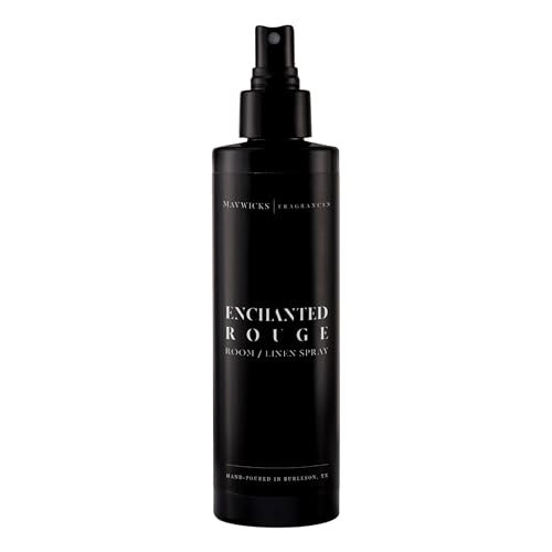 Mavwicks Fragrances - (Enchanted Rouge) Linen & Room Spray (8oz) – Bedroom & Home Fragrance Mist, Long-Lasting Freshness To Brighten Up Your Space, Fabric & Air Freshener, Aromatherapy Scent Spray | Amazon (US)