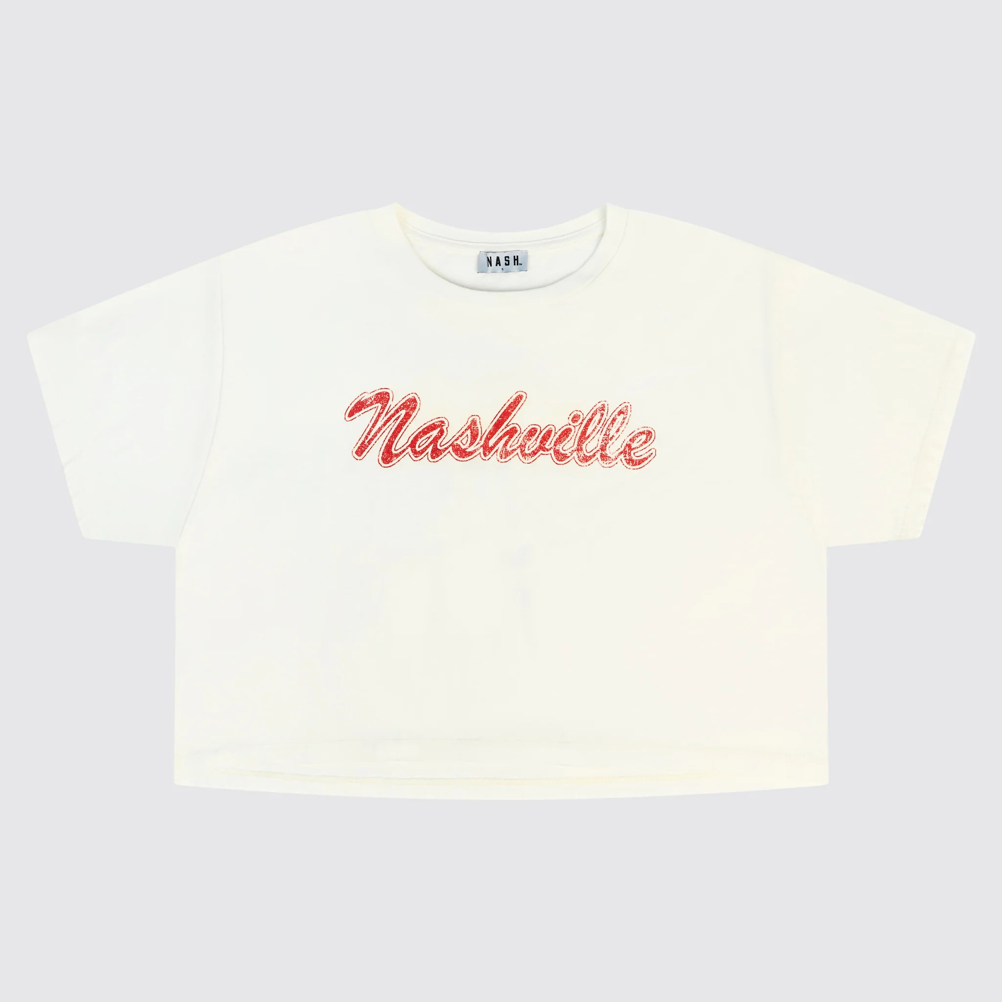 Annabelle Boxy Crop [Off White] | The NASH Collection