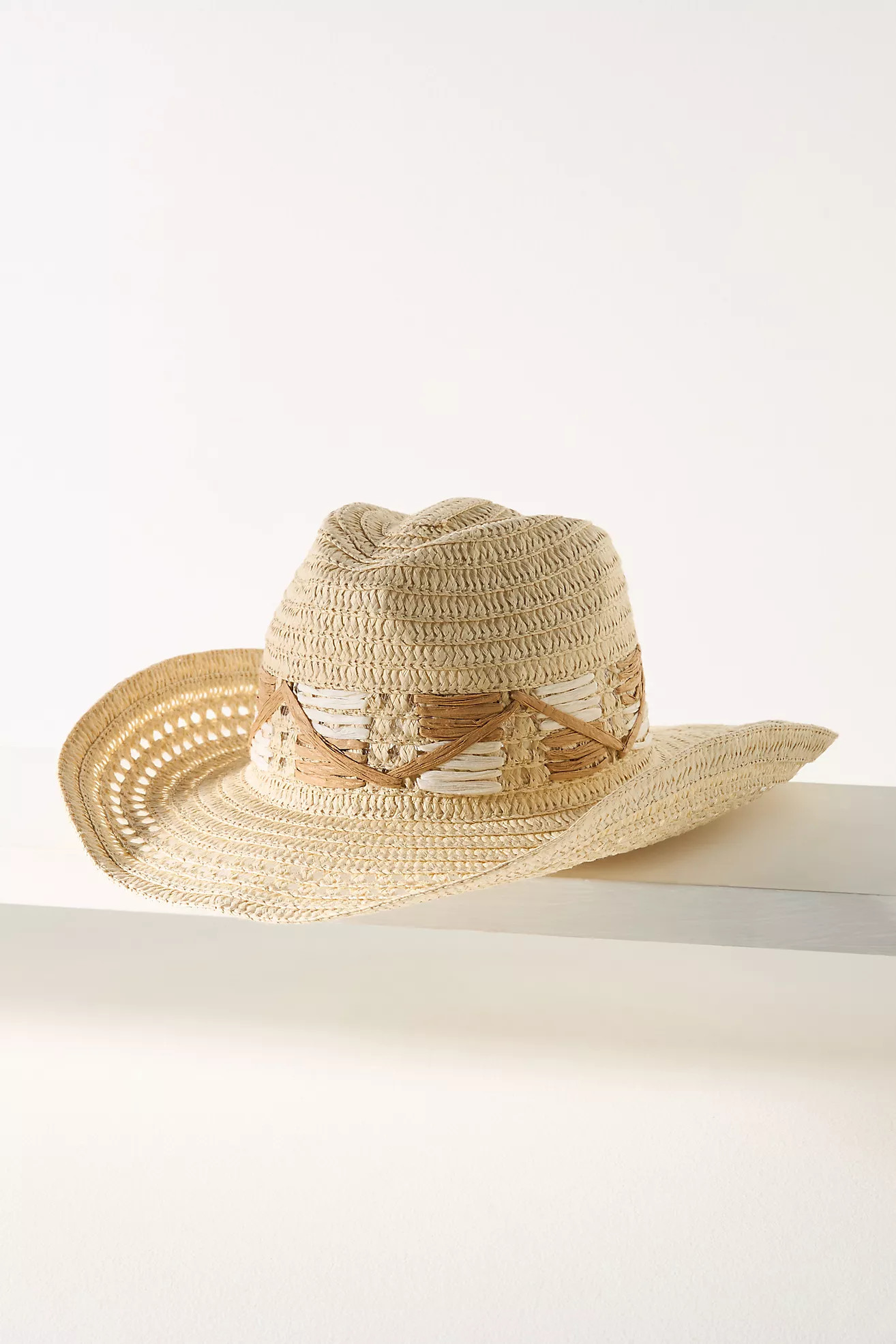 Contrast-Stitch Rancher | Anthropologie (US)