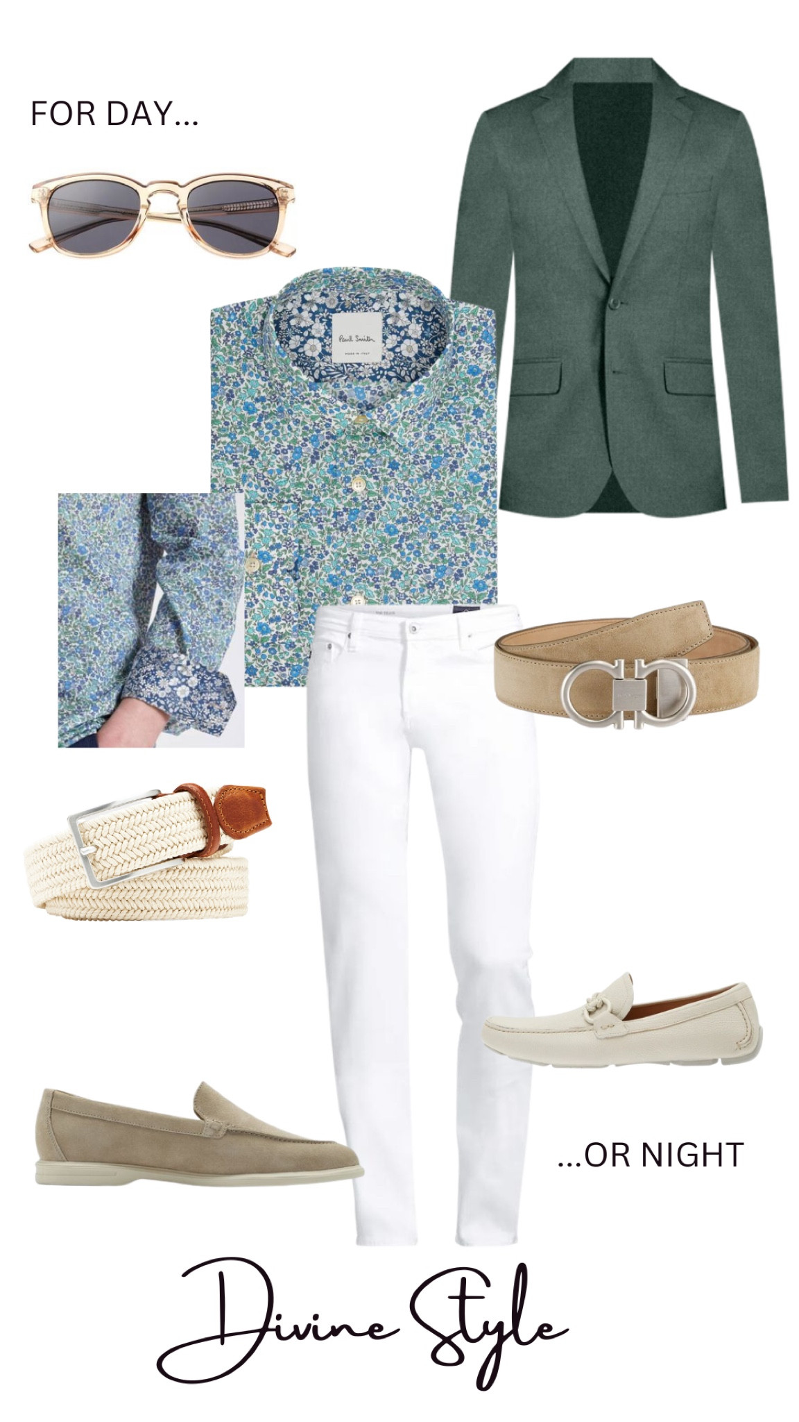 Take your summer white jeans outfit from day to night guys with simple accessories change (shoes & belt) and/or add a blazer. 

#LTKmens #LTKSeasonal #LTKstyletip