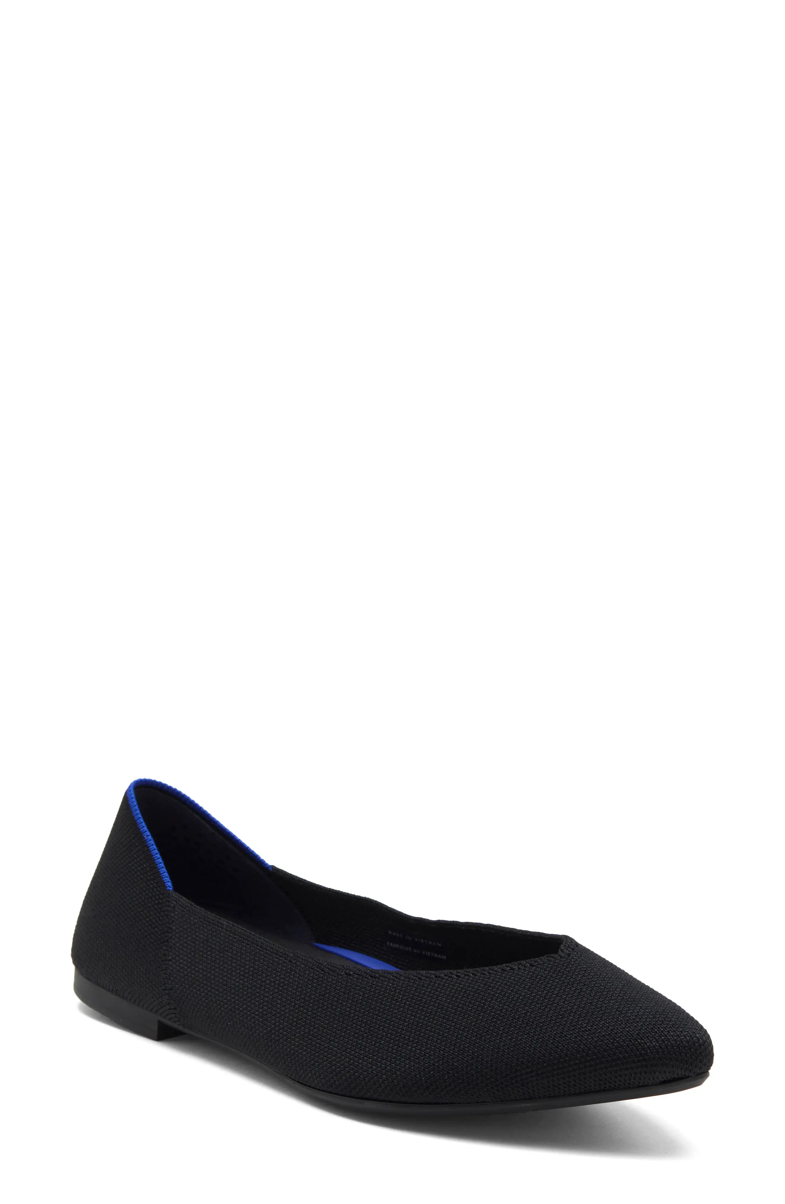 Rothy's The Fine Point Pointed Toe Flat in Classic Torte at Nordstrom, Size 10 | Nordstrom