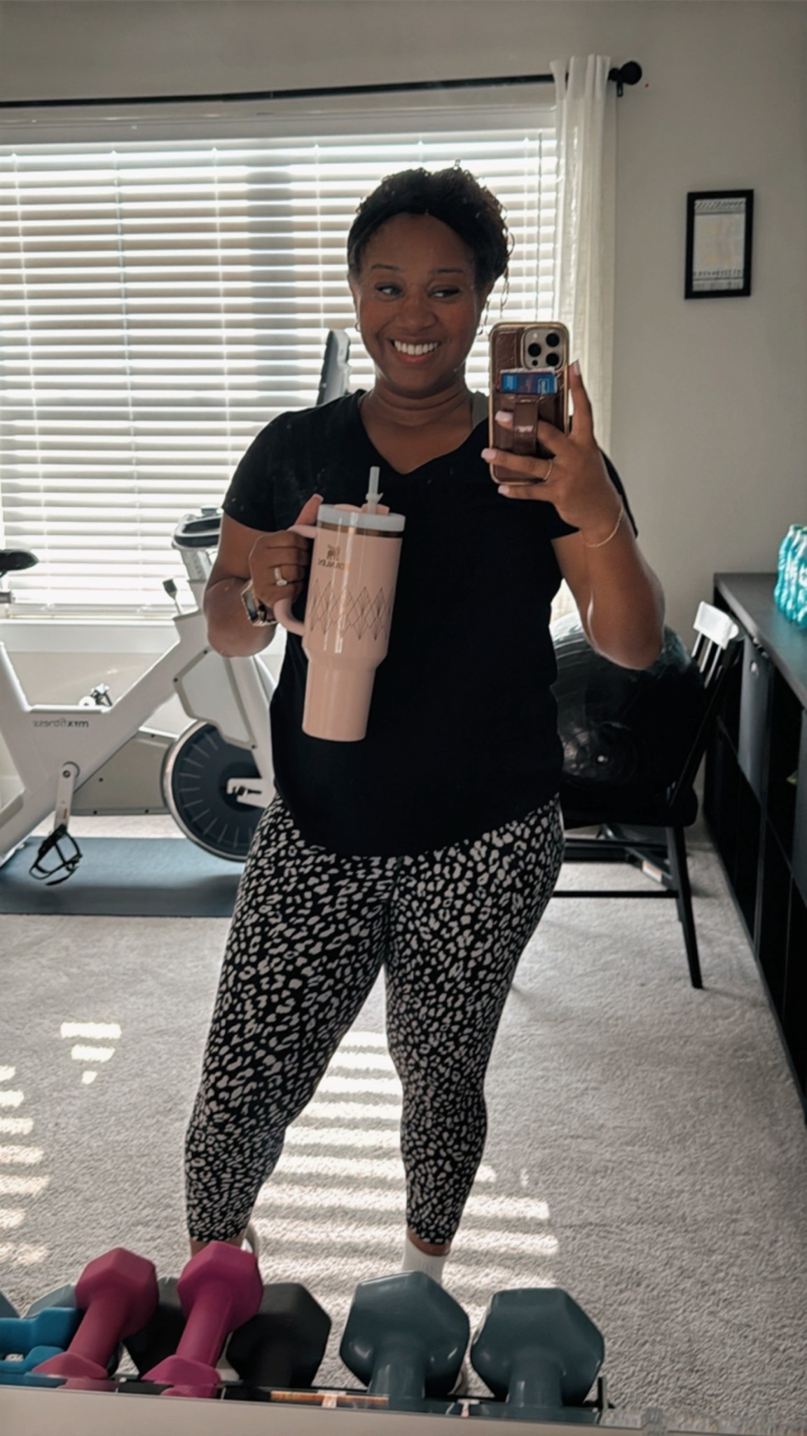 Love this phone case. It has a place for your fingers to hold the phone and it can carry your cards. It’s so convenient to use especially as a mom when I don’t have an extra hand to dig into my purse to get my cards. 