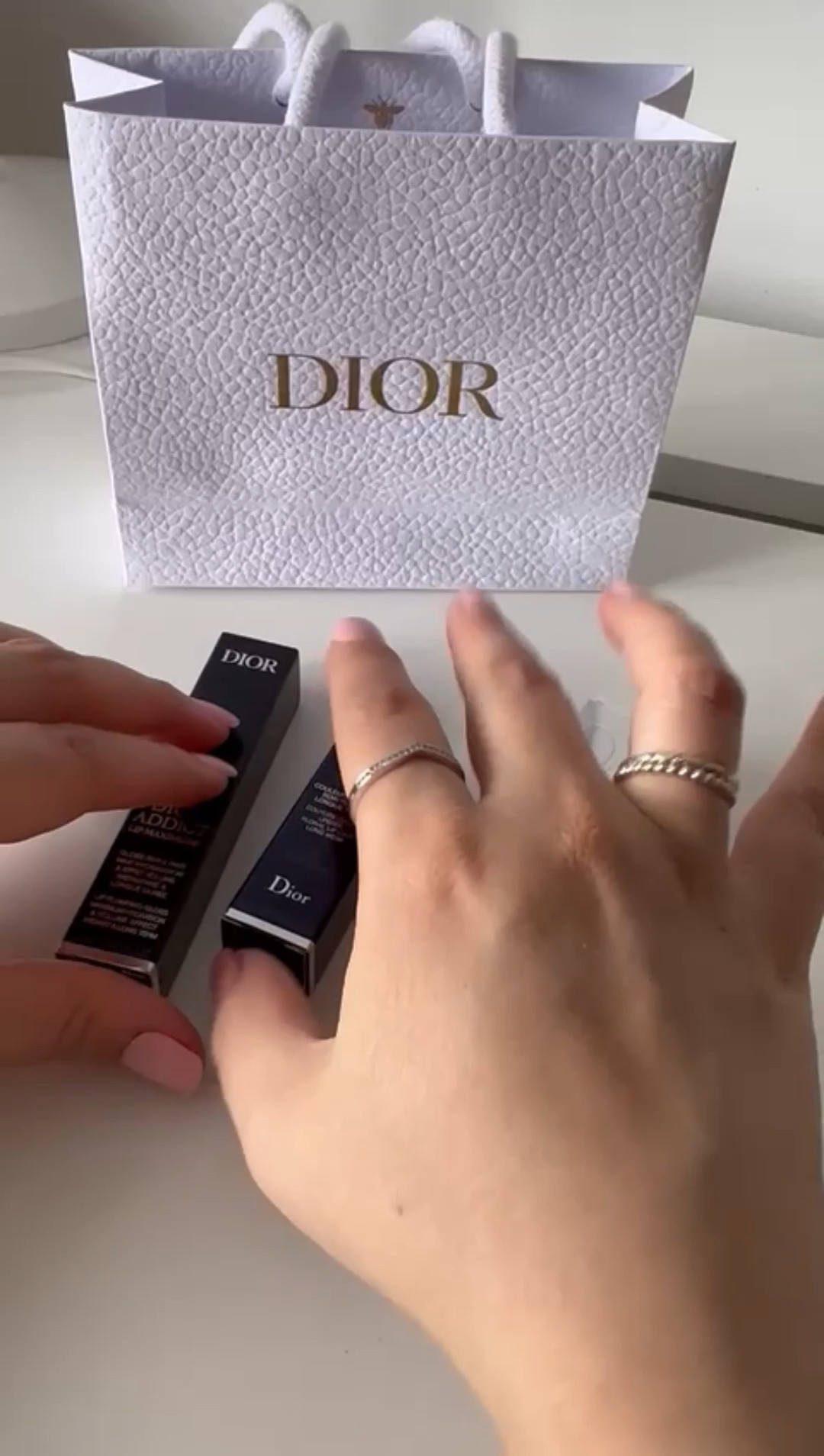Box Dior/counter Dior lipstick gift box paper bag perfume paper
