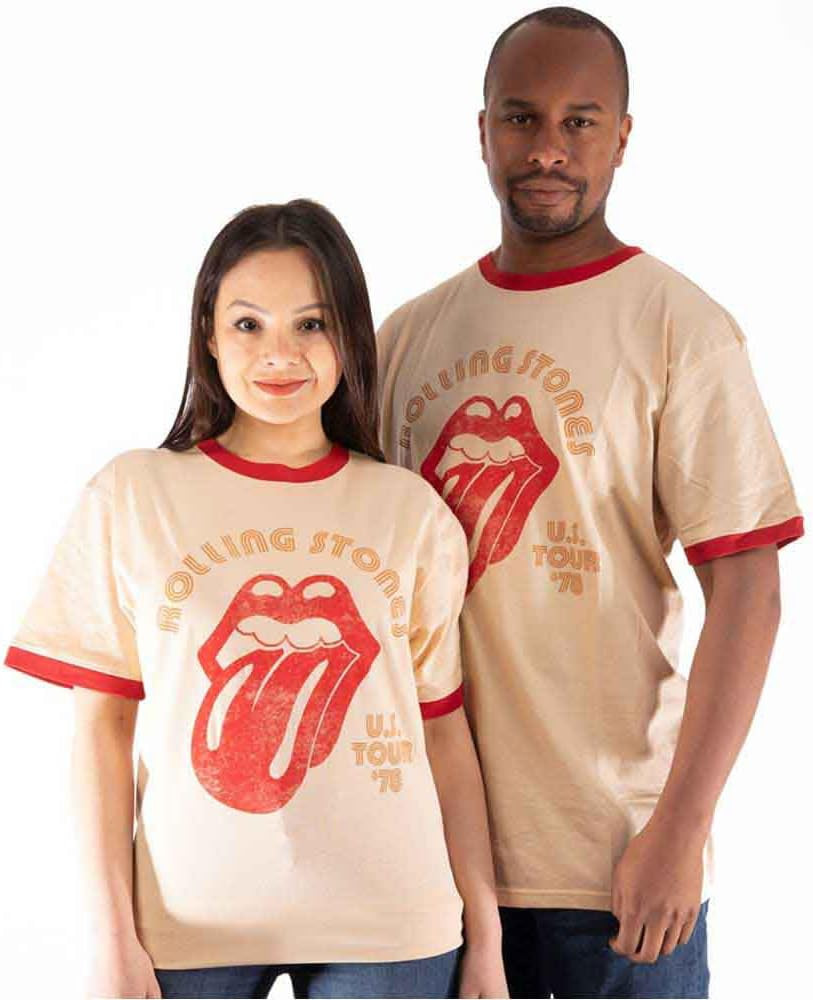 The Rolling Stones T Shirt Us Tour 78 Official Unisex Ringer | Amazon (US)