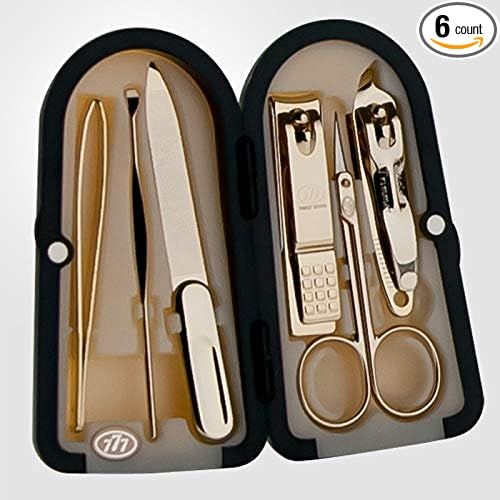 Korean Nail Clipper! World No. 1 Three Seven (777) Travel Manicure Grooming Kit Nail Clipper Set ... | Amazon (US)