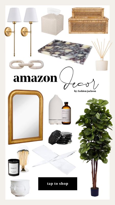 Beautiful home decor finds from Amazon! #homefinds #homedecor #amazon #amazonhome #amazonfind #prime #fiddleleaf #mirror #sconce #marble #fashionjackson

#LTKxPrimeDay #LTKunder100 #LTKhome