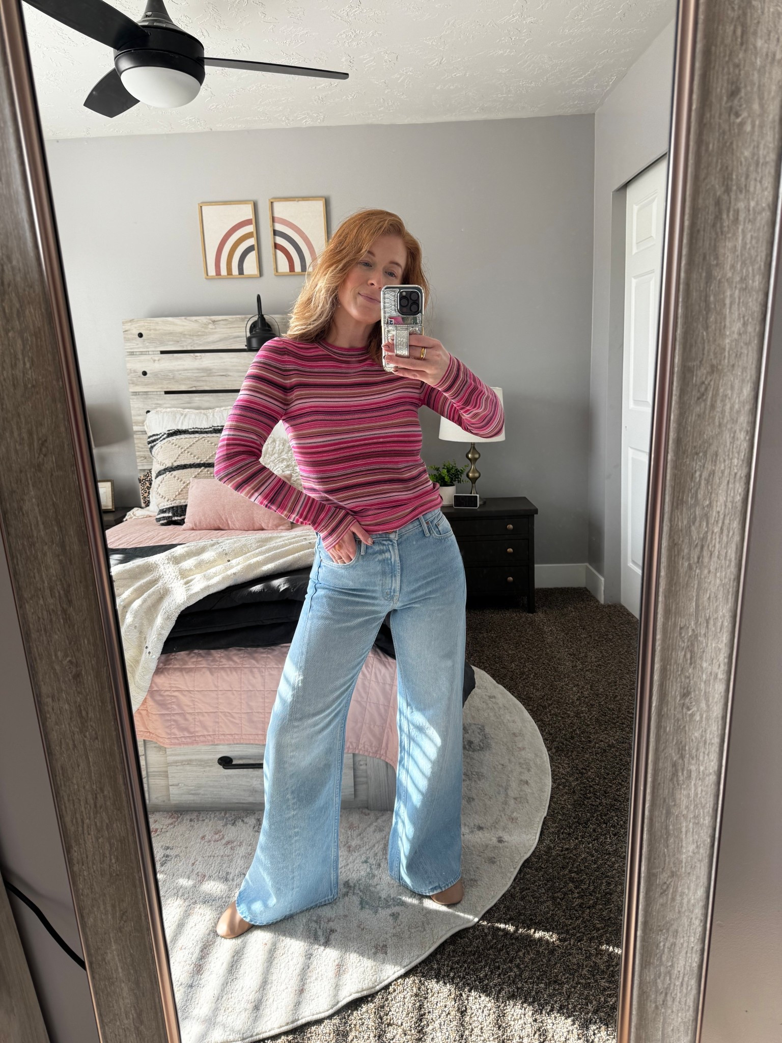 Top is a Small
Jeans are true size 25 in the petite length


#LTKootd #LTKmomlife #LTKValentine