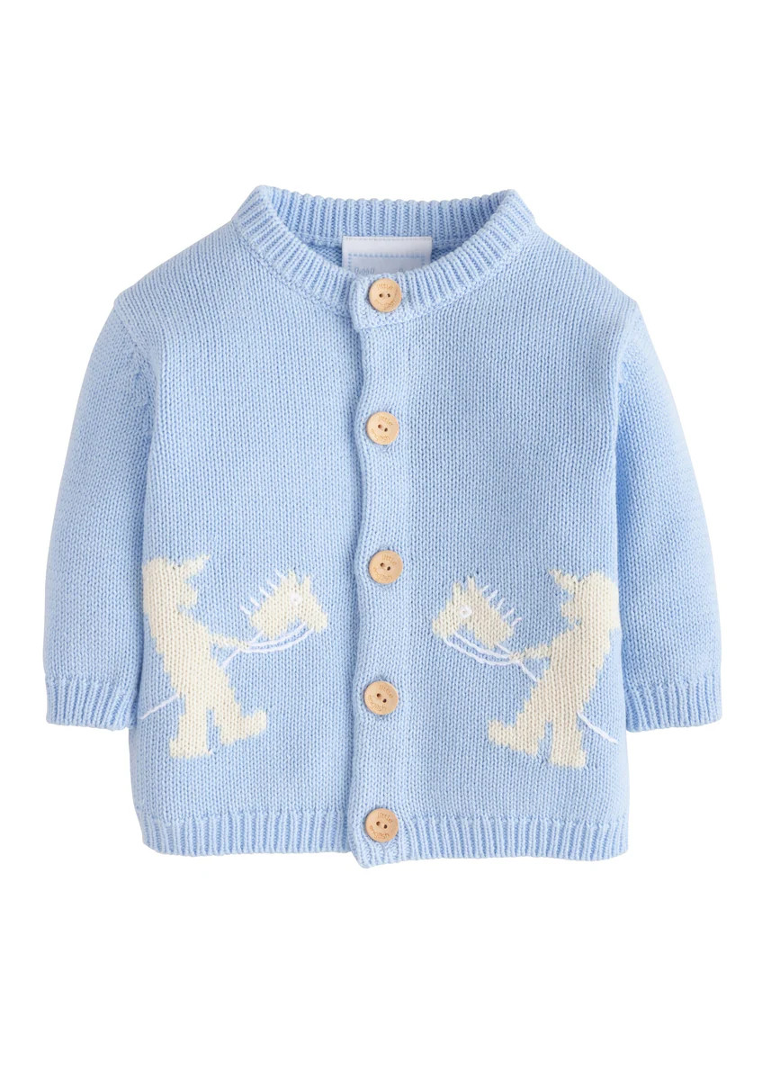 Cowboy Intarsia Cardigan | Little English