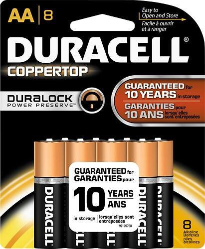Duracell - AA Batteries (8-Pack) | Best Buy U.S.