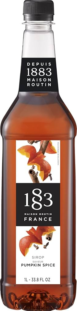1883 Pumpkin Spice Syrup for Drinks – Authentic French Flavor, Perfect for Coffee, Lattes & Coc... | Amazon (US)