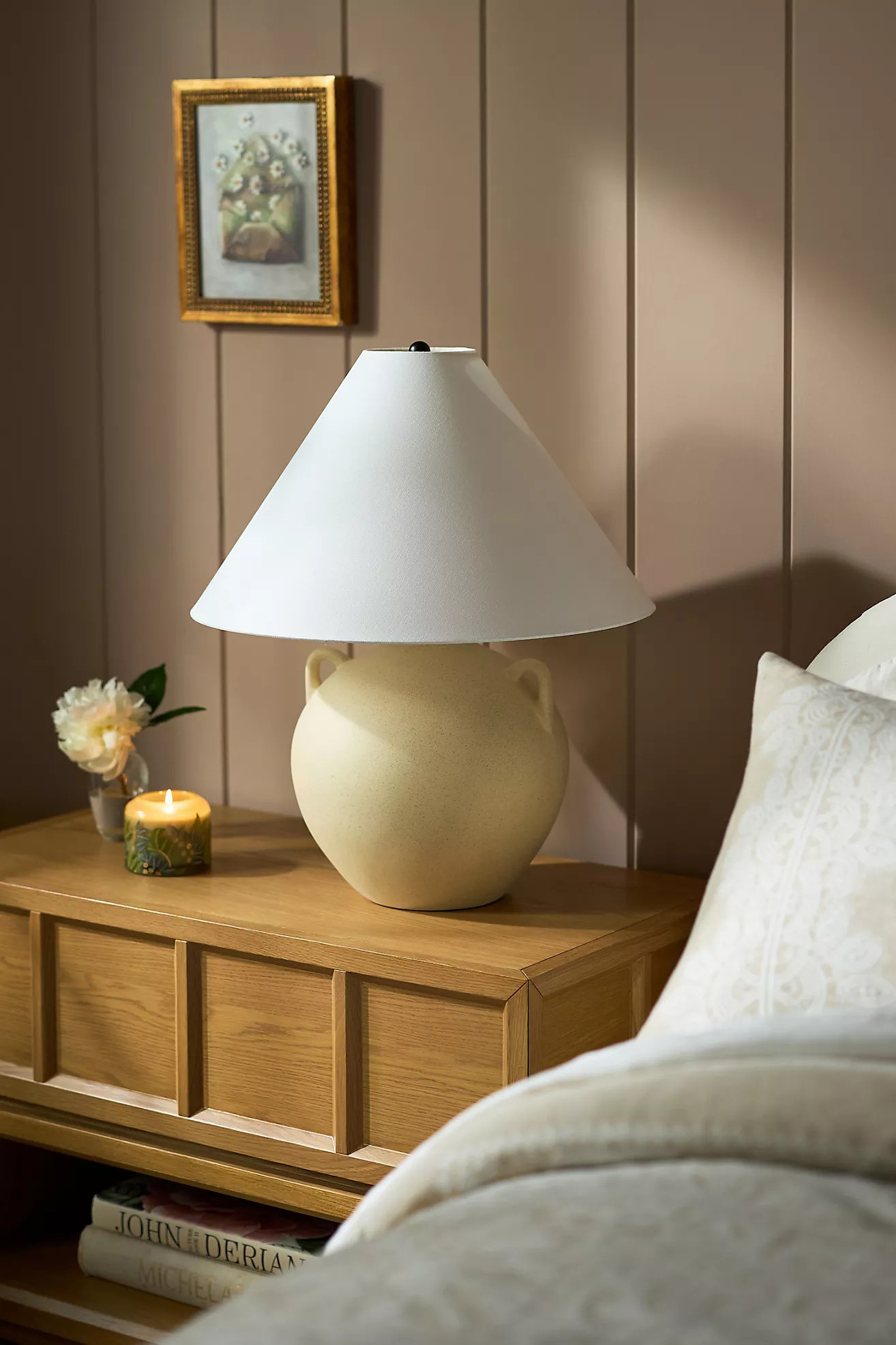 Nivalis Ceramic Accent Table Lamp | Anthropologie (US)