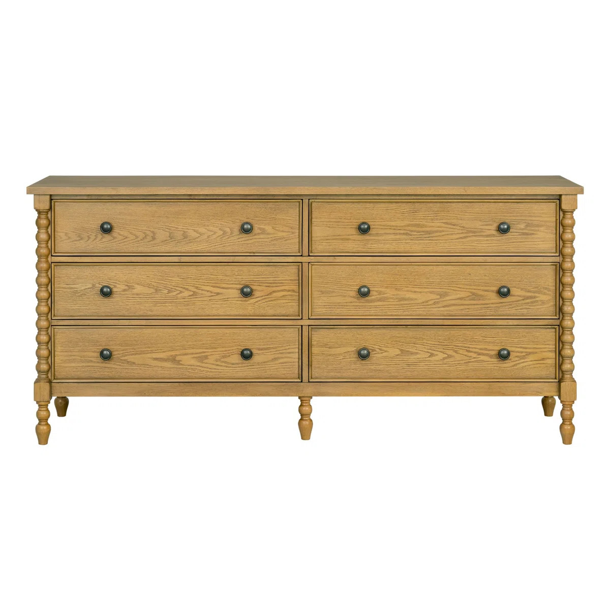 Beckett 6-Drawer Wood Large Dresser | Wayfair North America