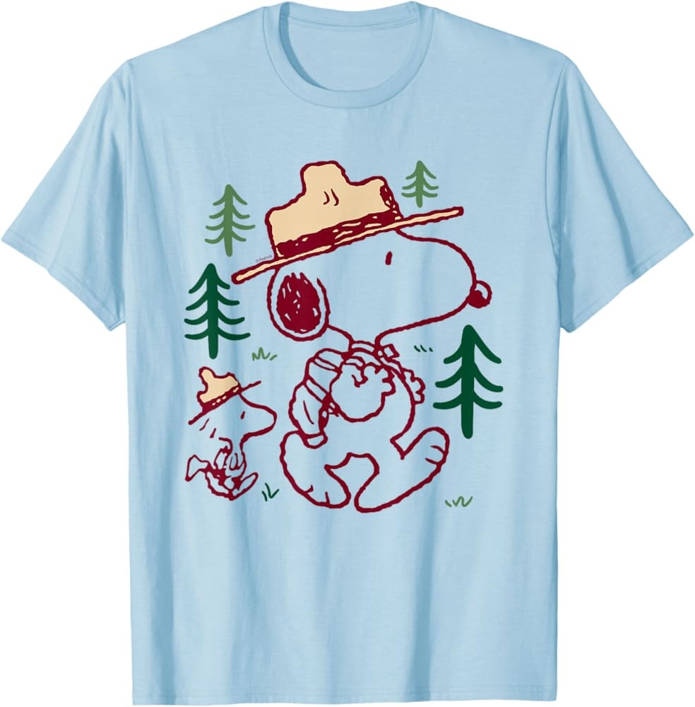 Peanuts Snoopy Woodstock T-Shirt | Amazon (US)