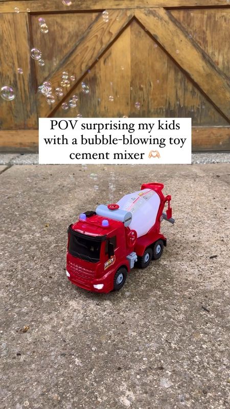 Bubble toys bubble blowing toys toy truck outdoor toy toddler toy toys for boys 

#LTKVideo #LTKFindsUnder50 #LTKKids