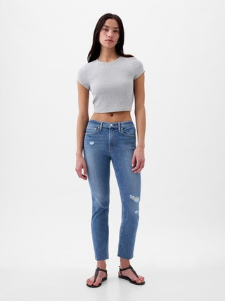 Mid Rise Vintage Slim Jeans | Gap (US)